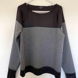 Athleta Women's Fuse Colorblock Scuba Neoprene Sweatshirt